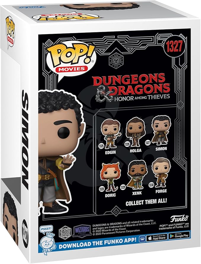 Figura Funko Pop! Dungeons Dragons (1327) Simon 3a+