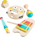 Fisher Price / Juego de Instrumentos Musicales 2a+
