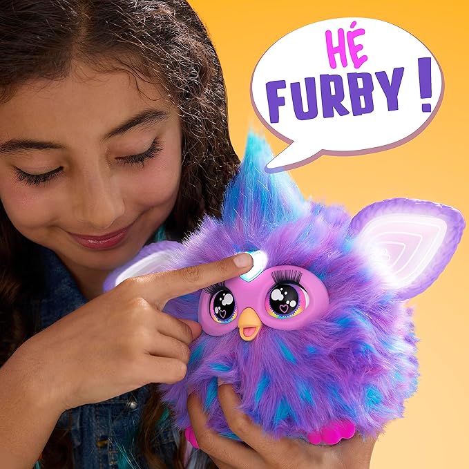 Furby Interactivo Sé mi Mejor Amigo Morado 6a+
