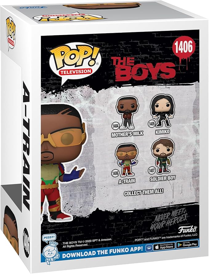 Figura Funko Pop! The Boys (1406) ATrain 3a+