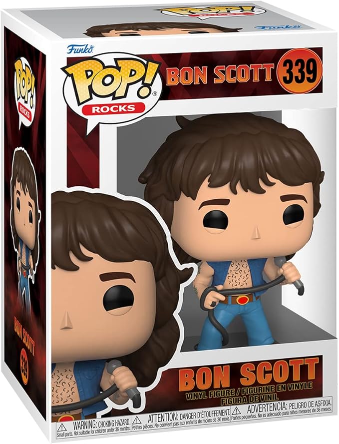 Figura Funko Pop! Rocks (339) Bon Scott 3a+