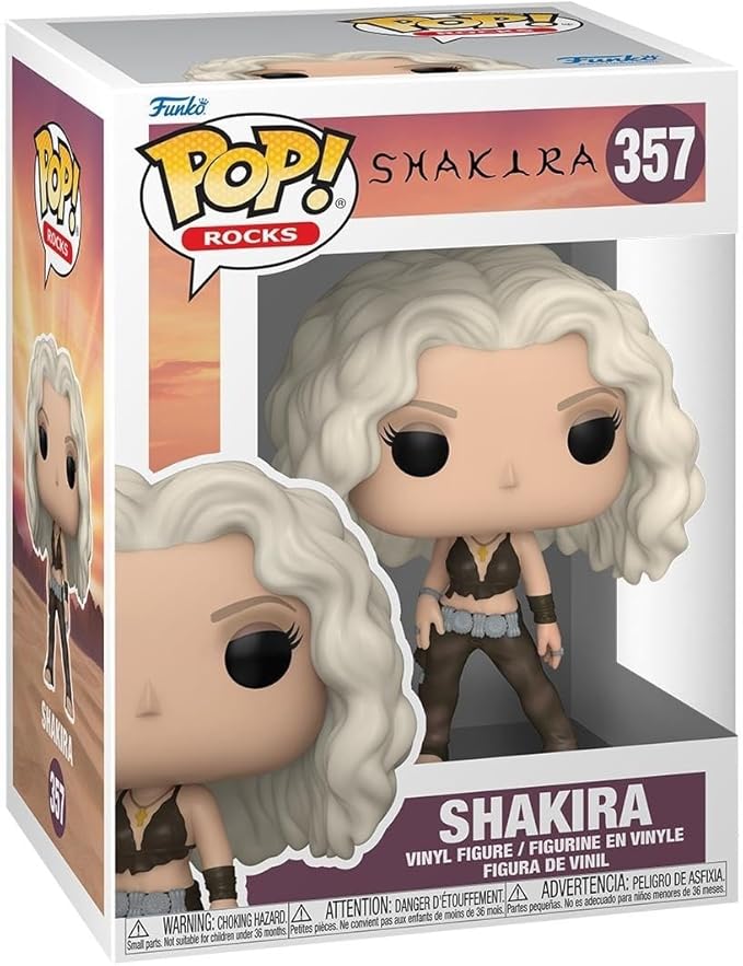 Figura Funko Pop! Rocks (357) Shakira 3a+