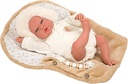 Bebé Real 40cm Arias Reborn Alejandra con Manta 6a+