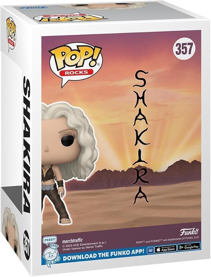Figura Funko Pop! Rocks (357) Shakira 3a+