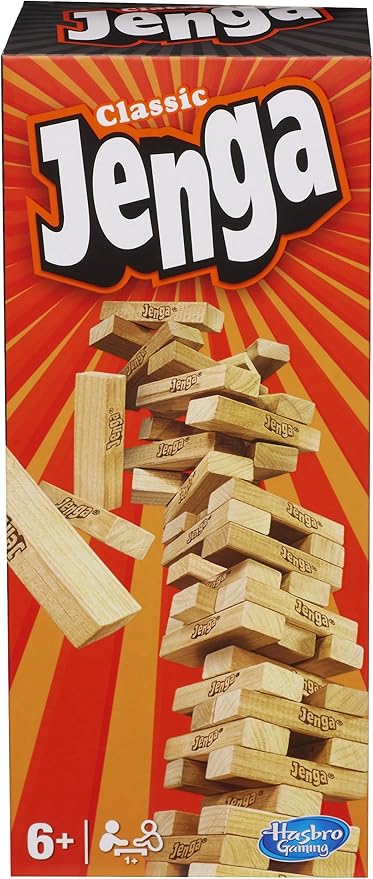 Hasbro Games - Juego Jenga Clásico Renovado 6a+