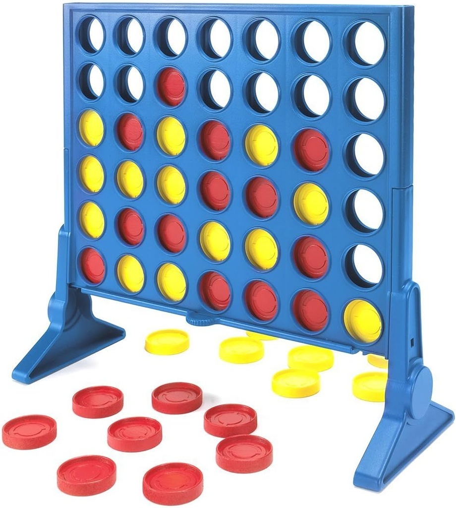 Hasbro Games - Juego de Mesa 4 en Línea (Conect4) 6a+