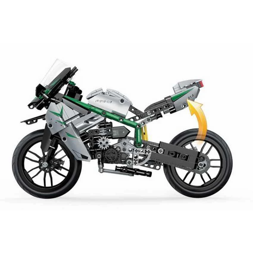 Motocicleta Heavy Armable TechStorm 600pzs 6a+