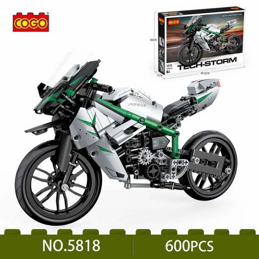 Motocicleta Heavy Armable TechStorm 600pzs 6a+