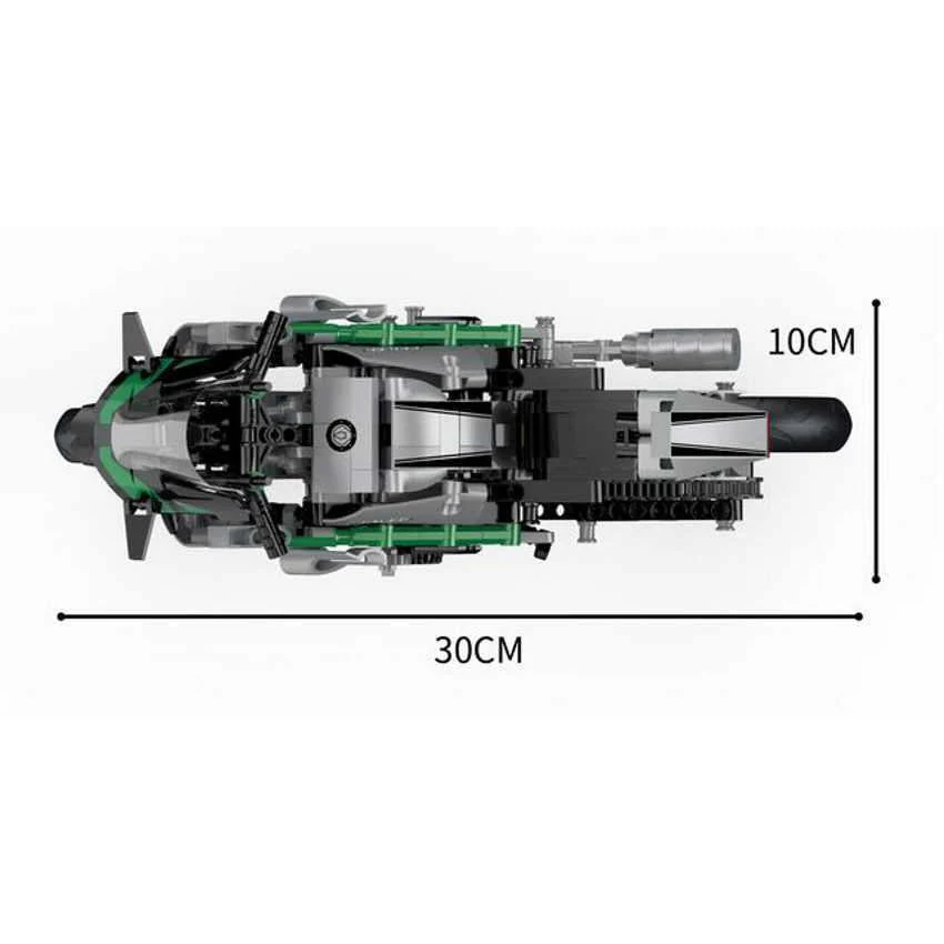Motocicleta Heavy Armable TechStorm 600pzs 6a+