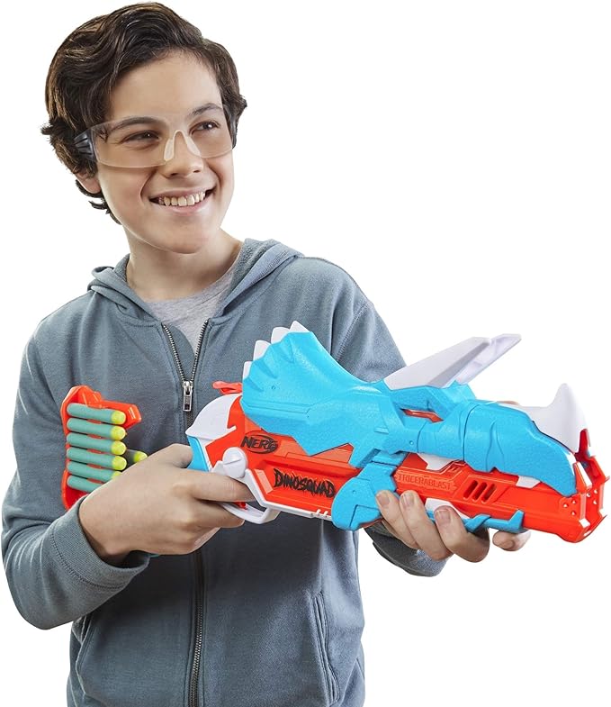 Larzador Nerf Dinosquad TriceraBlast 8a+
