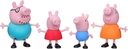 Figuras Peppa Pig y su Familia Set/4 3a+