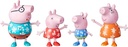 Figuras Peppa Pig y su Familia Set/4 3a+