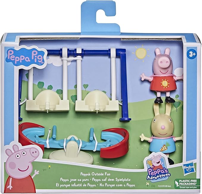 Set de Juego Peppa Pig (Instrumentos MusicalesParque InfantilHuerto) 3a+