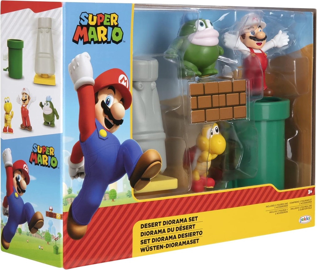 Juego Diorama Desierto Super Mario 3a+