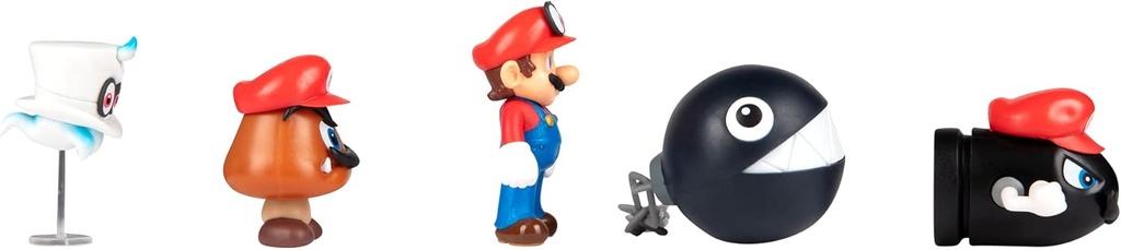 Figuras De Super Mario Odyssey Set/5 3a+