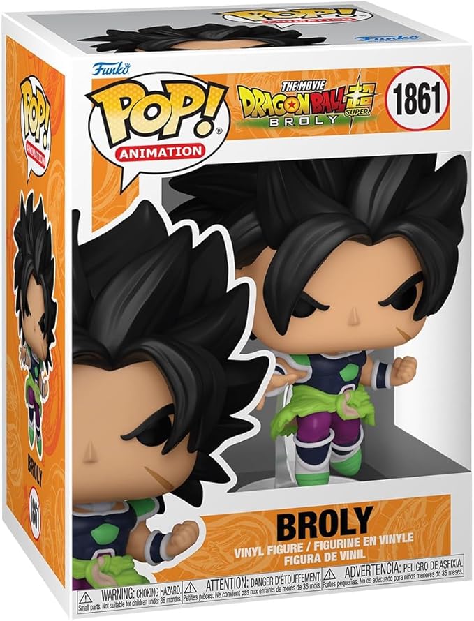 Figura Funko Pop! Drangon Ball Super Broly (1861) Broly 3a+