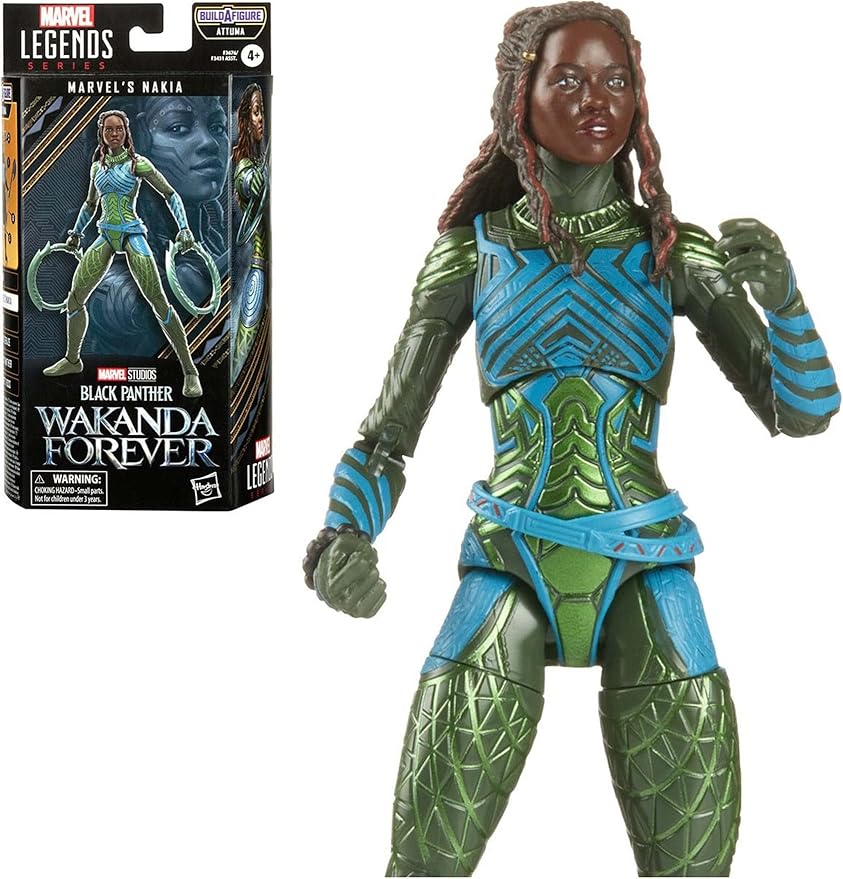 Figura Legends Black Panter Wakanda Forever Nakia 4a+