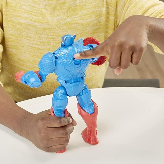 Figura Marvel Monster Hunters Capitán América/Iron Man 4a+