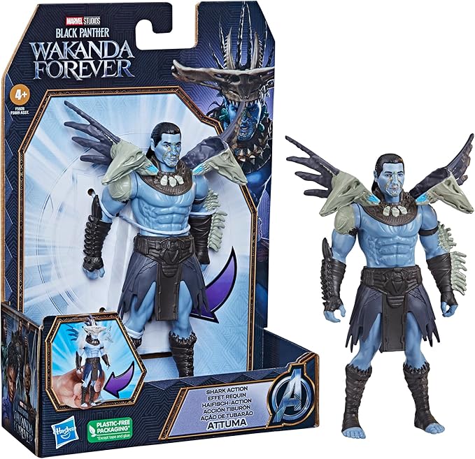 Figura Black Panter Wakanda Forever Surt/2 ShuriAttuma 4a+