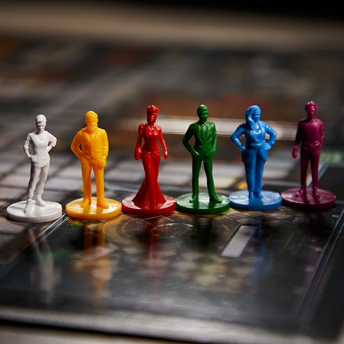 Hasbro Games - Juego de Mesa Clue Clásico Juego del Misterio 8a+