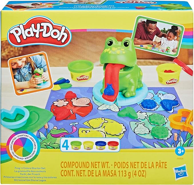 Play-Doh - Primeras Creaciones con la Rana y los Colores 3a+