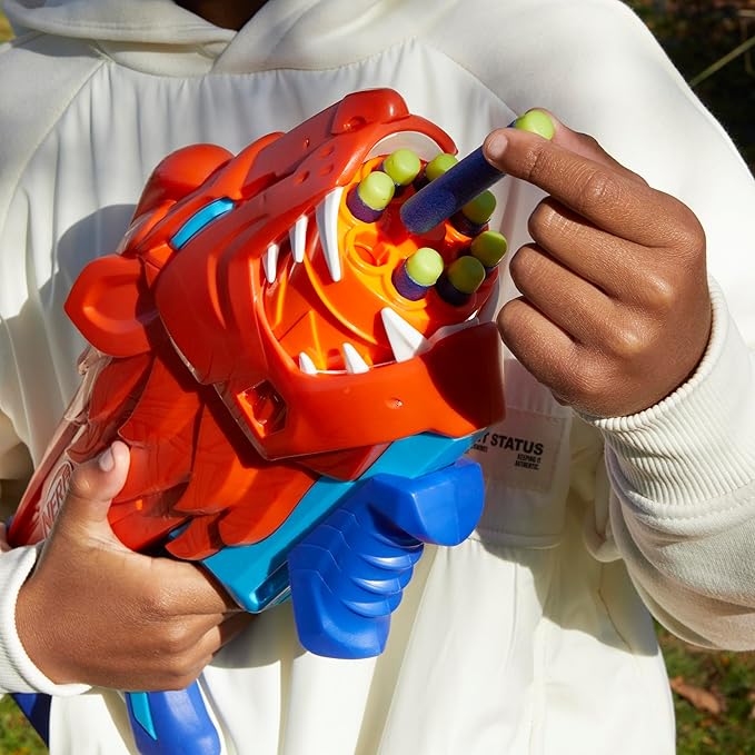 Lanzador Nerf Wild Lionfury 6a+