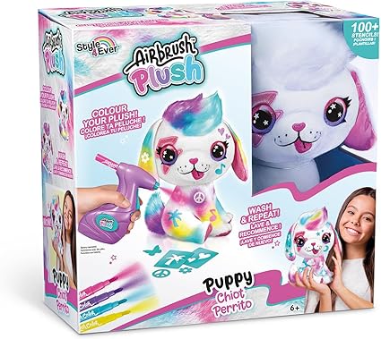 Airbrush - Perrito de Peluche con Aerógrafo Style 4 Ever 6a+