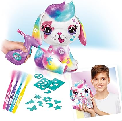 Airbrush - Perrito de Peluche con Aerógrafo Style 4 Ever 6a+