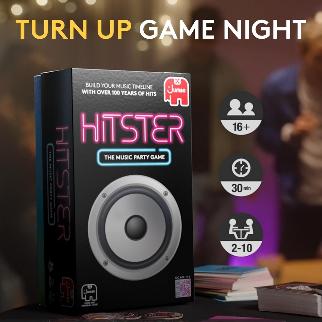 Juego de Mesa Hitster El Juego de los Grandes Éxitos 16a+