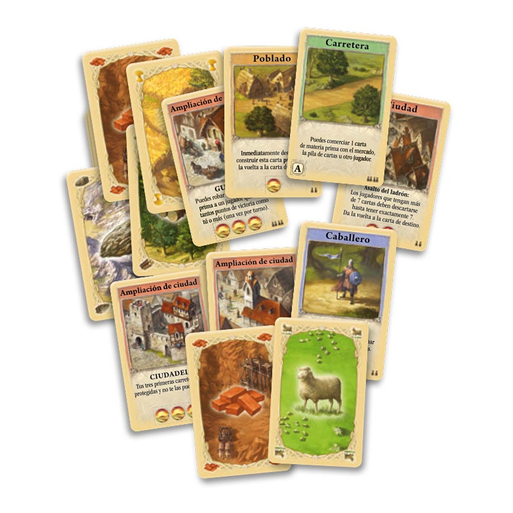 Juego de Cartas Catan 8a+