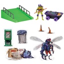 Figuras de las Tortugas Ninja con Patineta Motorizada 4a+ ( Surtido de 4 - Se Venden por Separado )