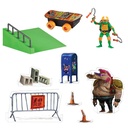 Figuras de las Tortugas Ninja con Patineta Motorizada 4a+ ( Surtido de 4 - Se Venden por Separado )
