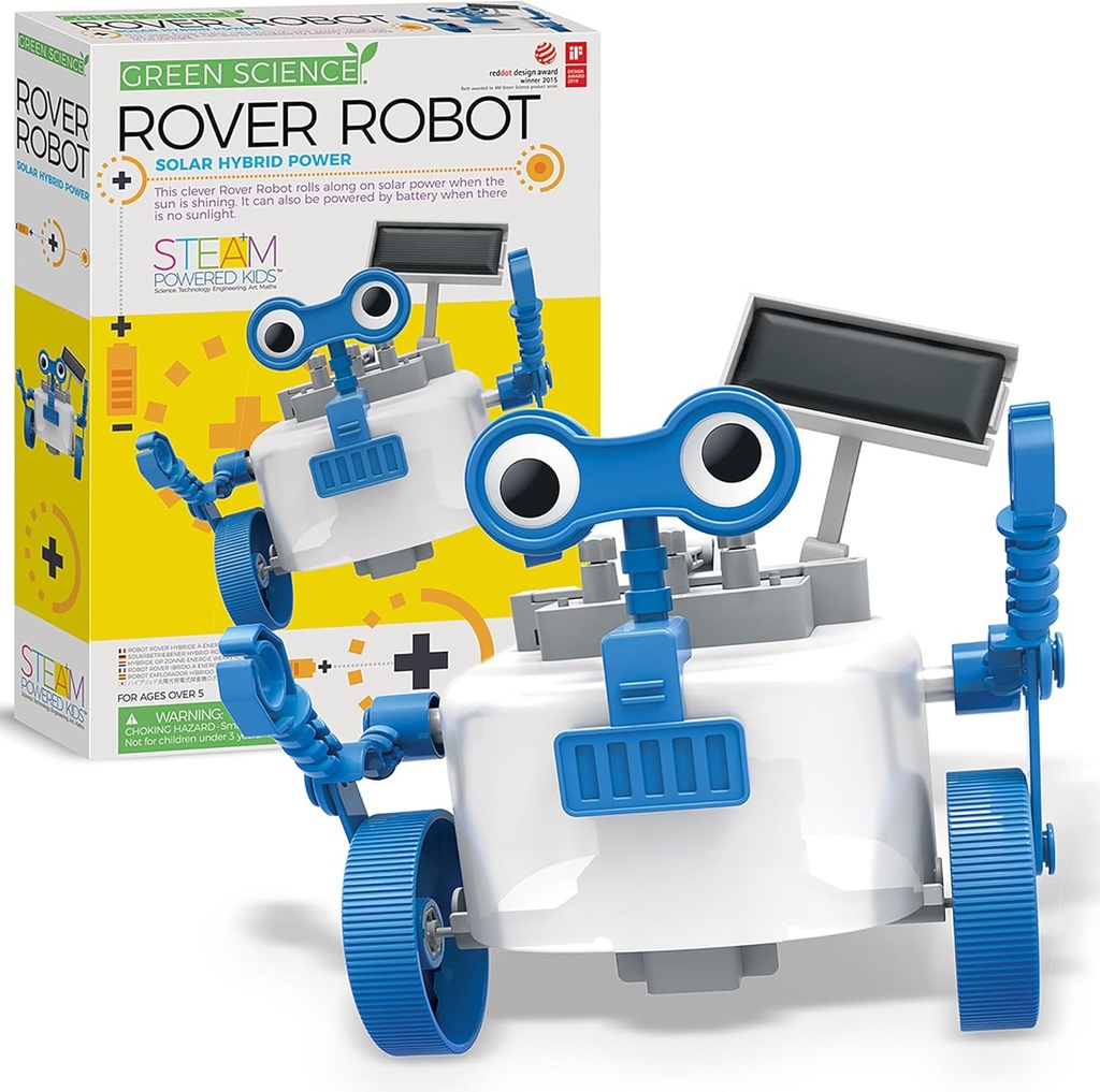 Green Science Robot Eplorador Híbrido Solar 5a+