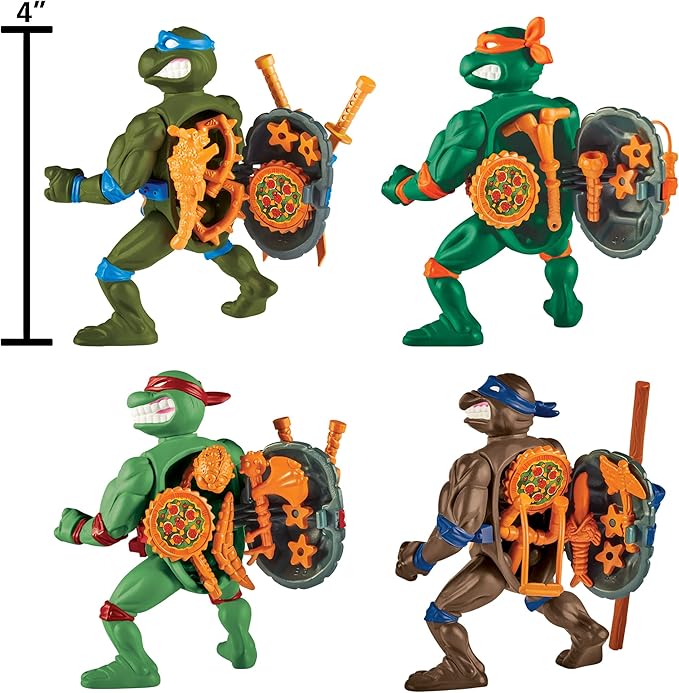 Figuras Tortuga Ninja 4a+ ( Surtido de 4 Se venden por separado )