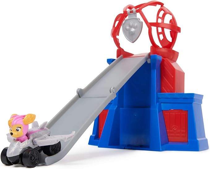 Set de Juego de Torre con Vehículo de Paw Patrol the Mighty Movie 3a+
