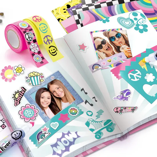 Cuaderno para Personalizar con Cintas y Stickers Style 4Ever 6a+