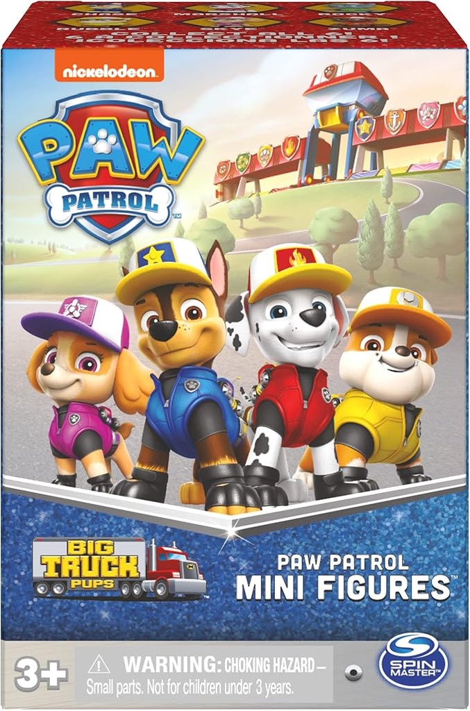 Figuras Paw Patrol Sorpresas 3a+ ( Venta unitaria Se Venden por Separado )