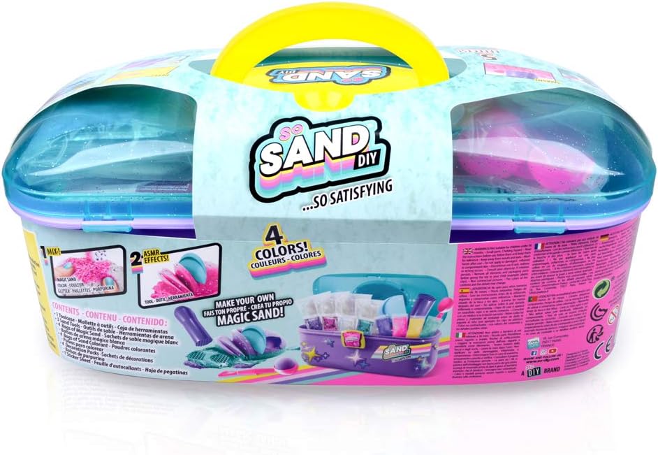 Caja Satisfatoria de Arena Mágica 5 Efectos 6a+