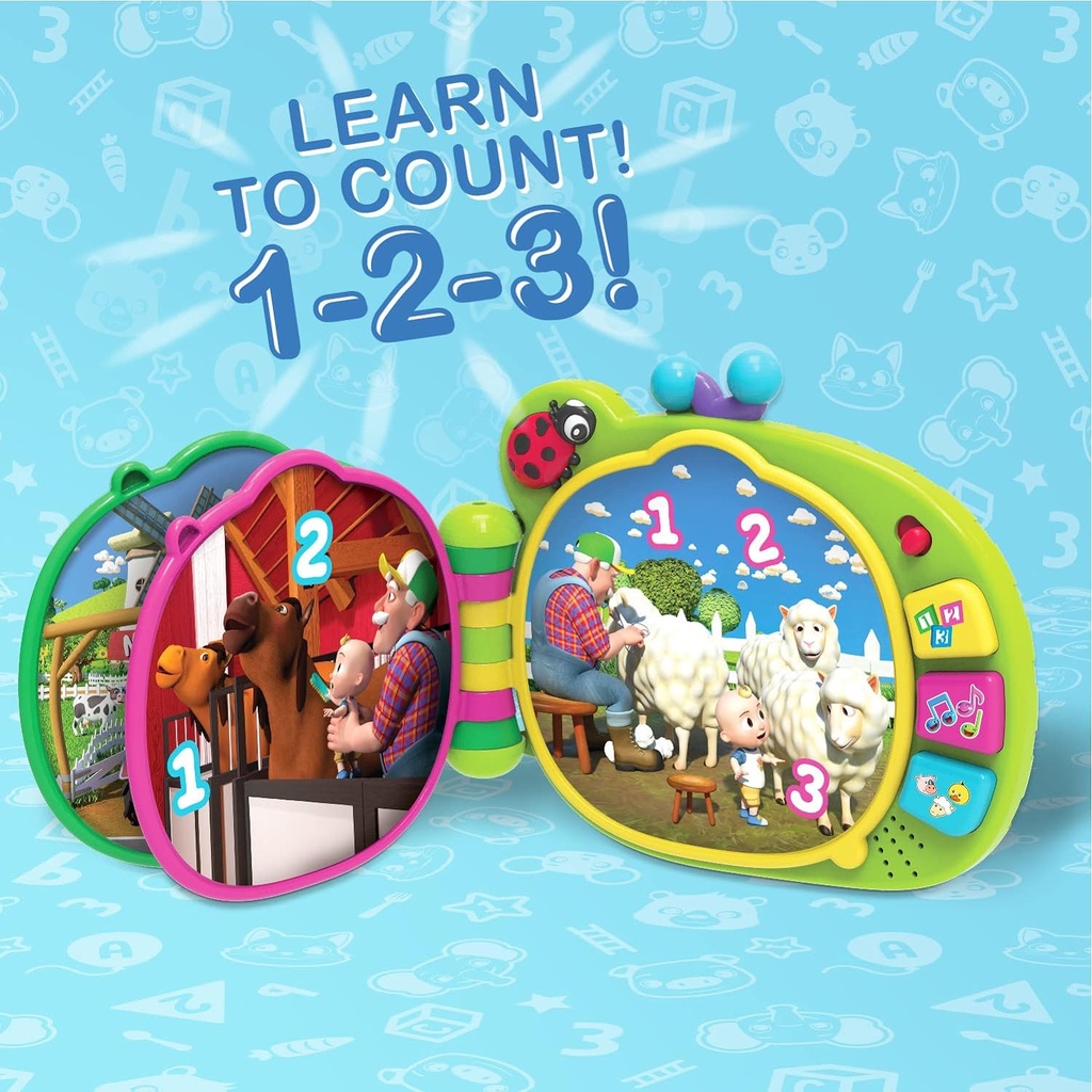 Cocomelon Libro Interactivo de Aprendizaje 18m+