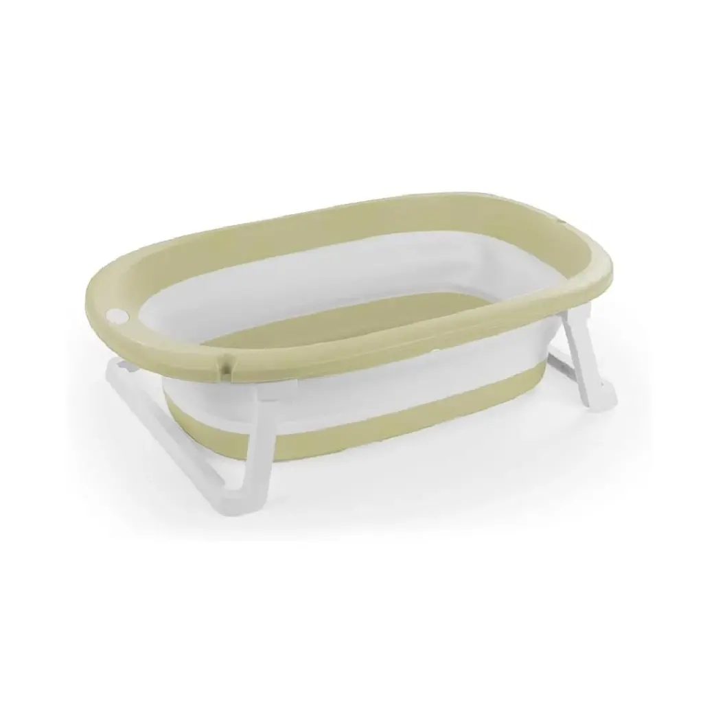 Bañera Plegable Para Bebé  Portatil Verde 6m+