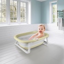 Bañera Plegable Para Bebé  Portatil Verde 6m+