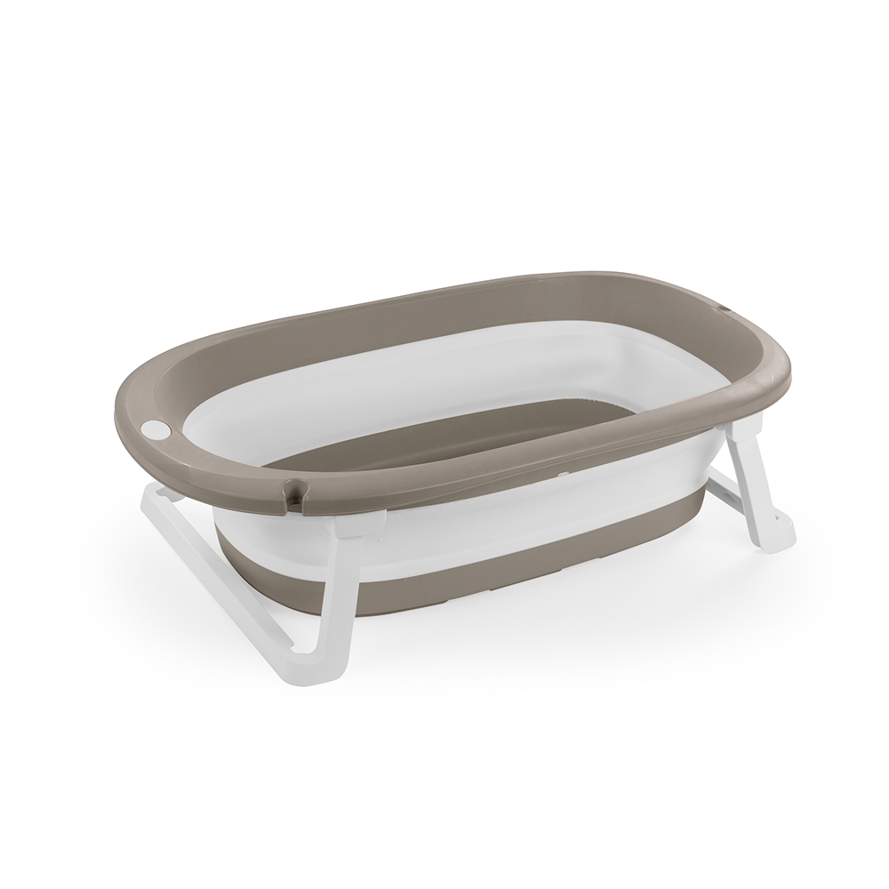 Bañera Plegable Para Bebé  Portatil Gris 6m+