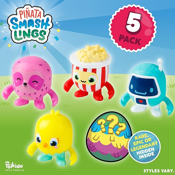 Figuras Piñata Smash Lings Set de 5 - 3a+ ( Surtido de 6 - Se venden por Separdo )