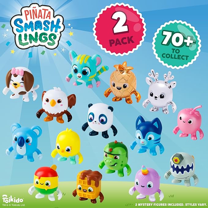 Figura Piñata Smashlings Huevo Sorpresa Set de 2 3a+ ( Se venden por separado )