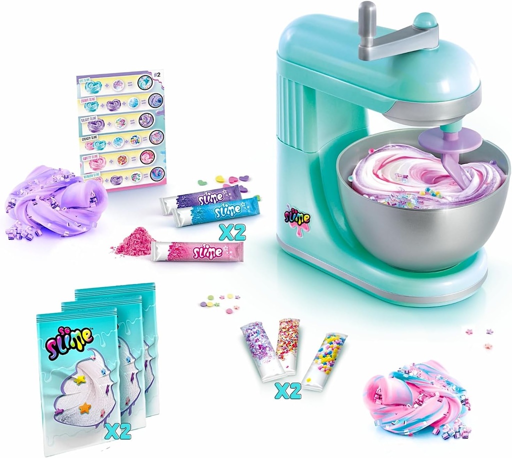 Slime con Batidora con 6 Recetas 6a+