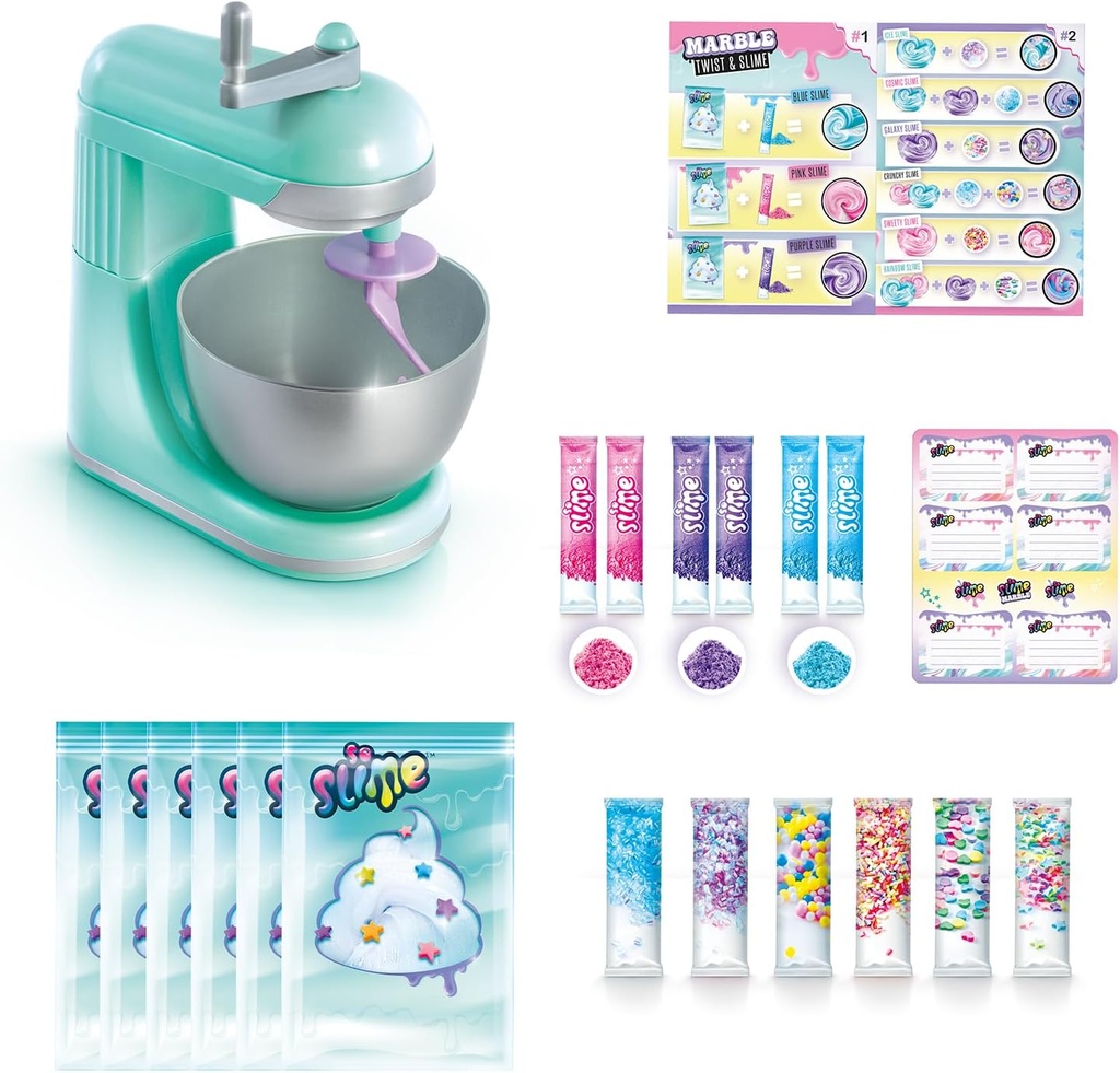 Slime con Batidora con 6 Recetas 6a+