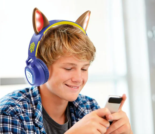 Audifonos Bluetooth con luces de Patrulla Canina 4a+( 100968 )