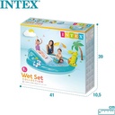 Centro de Juegos Inflable Cocodrilo 2.01m x 1.70m x 84cm