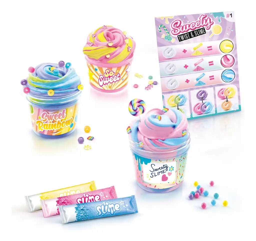 Slime Sweety Twist & Slime Set/6 6a+