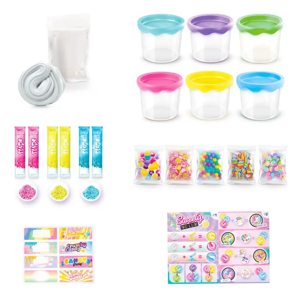 Slime Sweety Twist & Slime Set/6 6a+